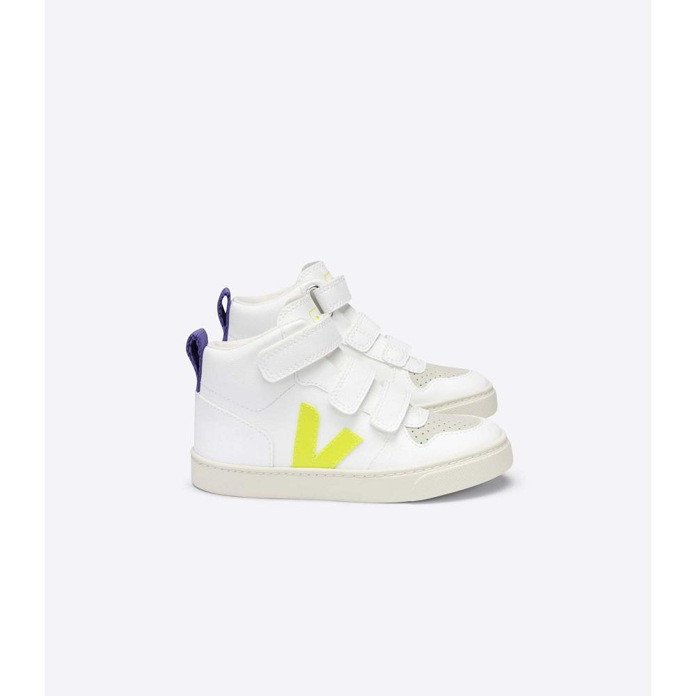 Veja V-10 MID CWL Cipő Gyerek White/Purple | HU 797CTV